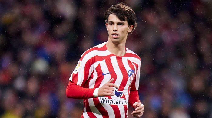 Joao Felix playing for Atletico Madrid.